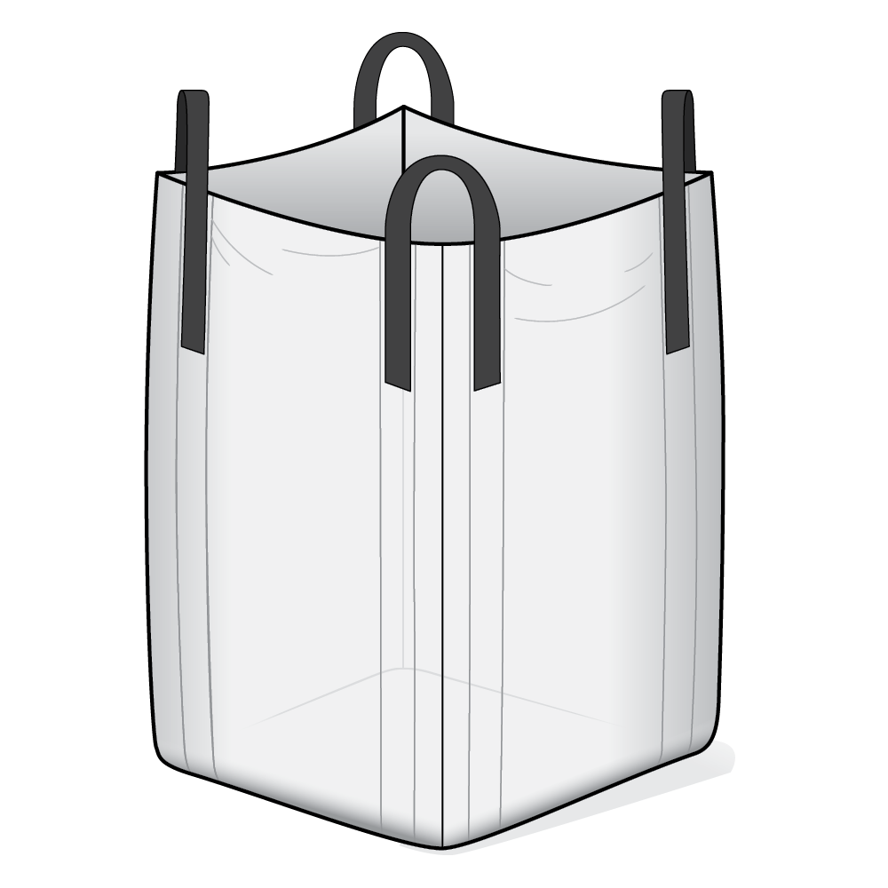 Bulk Bag Co Open top Flat bottom
