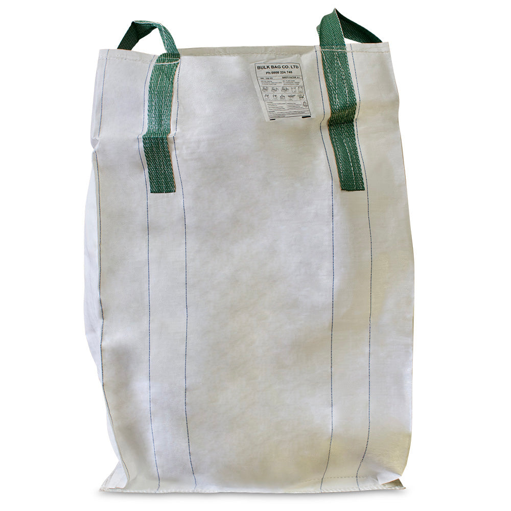 Bulk Bag 90x90x135cm Duffle top | Spout bottom 10 Pack
